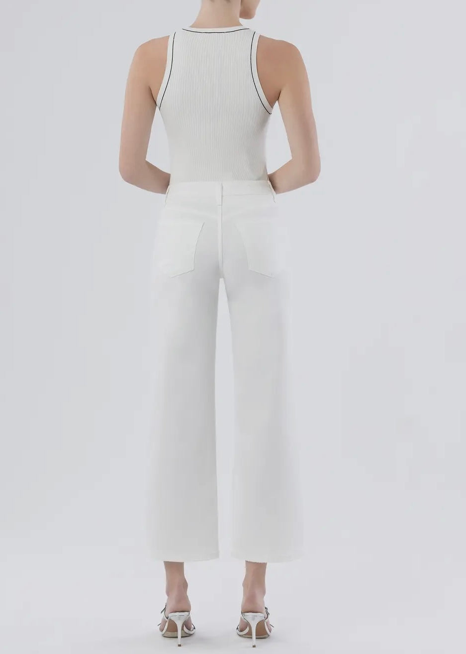 Reese Mid Ride Wide Leg Jeans
