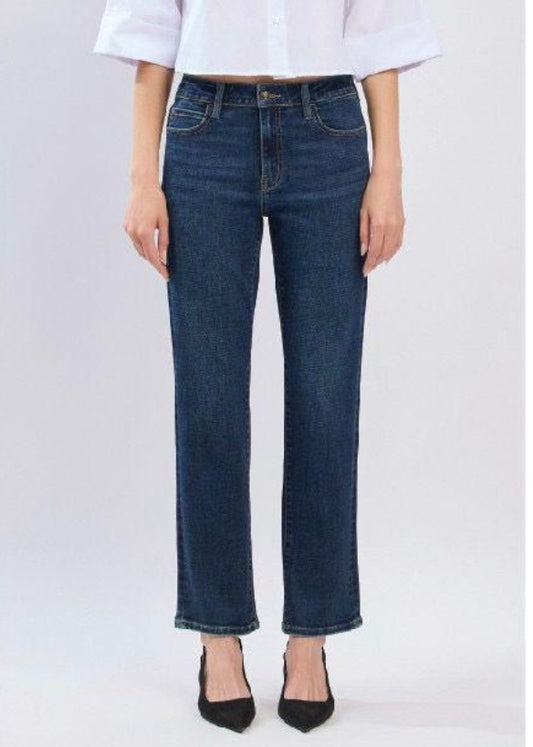 Connie Mid Rise Slim Straight