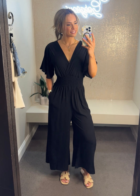 Endless Afternoon Gauze Jumpsuit