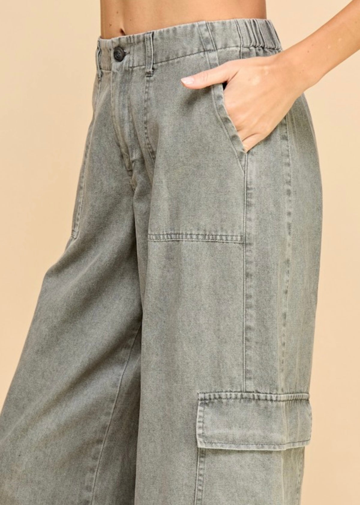 Hayden Wide Leg Cargo Pants