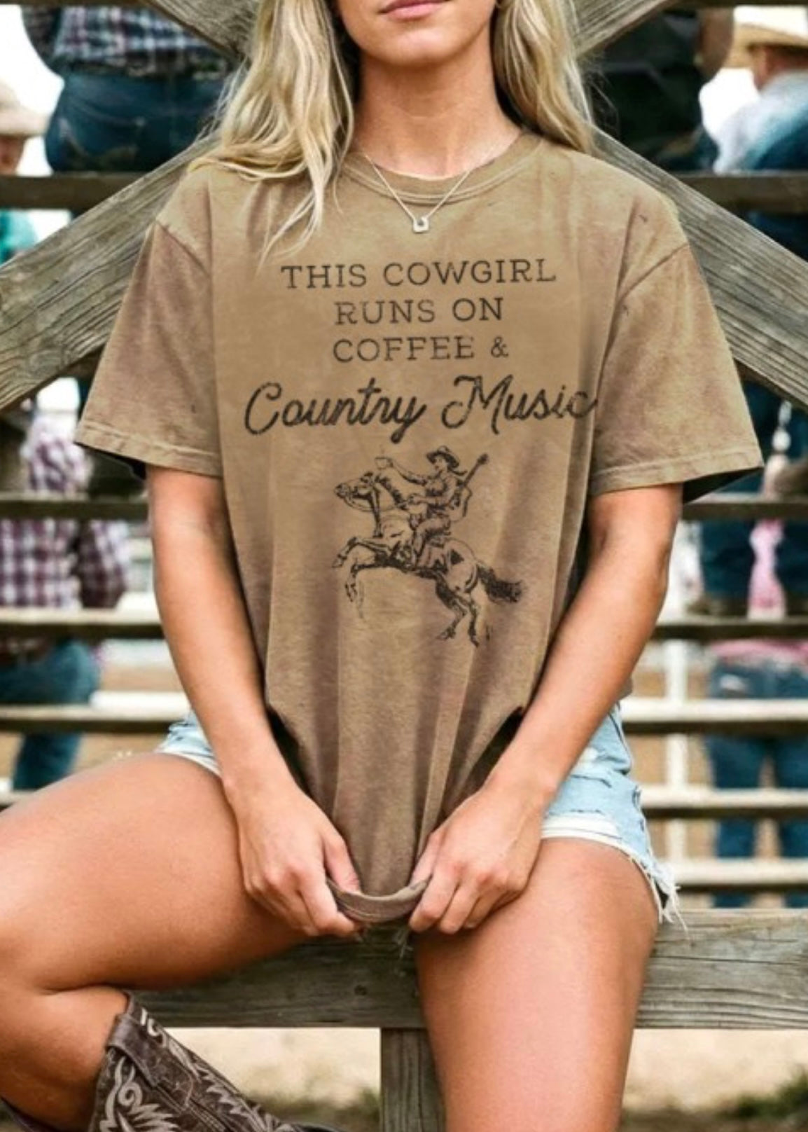 Coffee n Country Music Graphic Tee