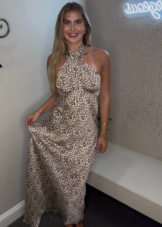 Picturesque Leopard Maxi Dress