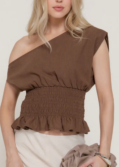 Mandie Asymmetrical Top