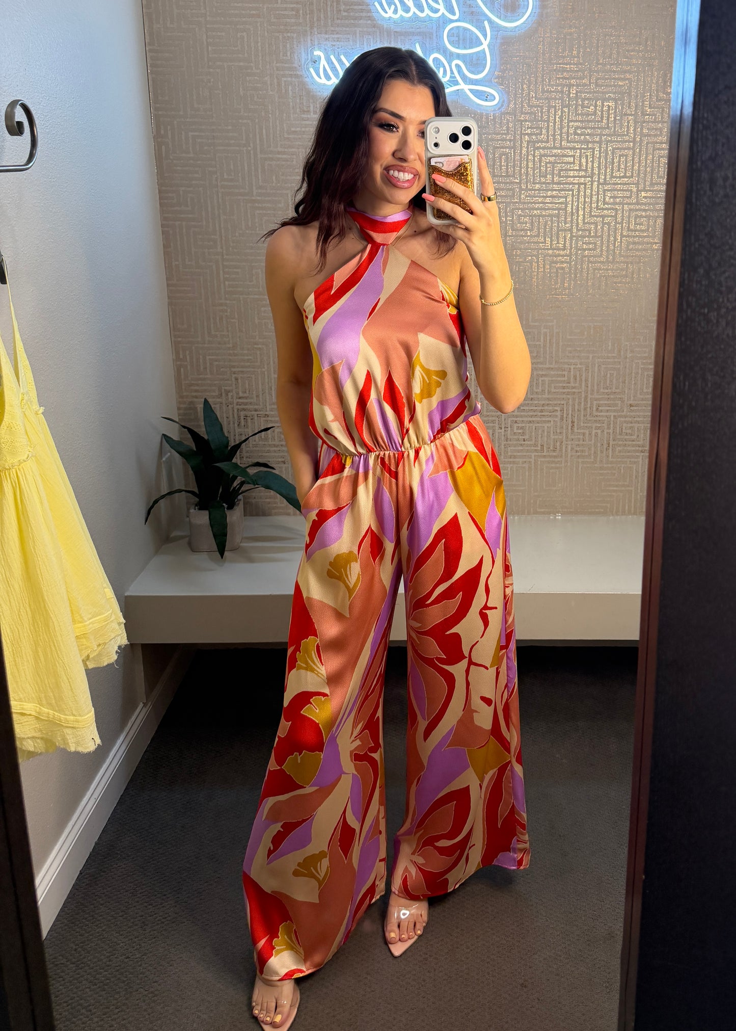 Coastal Dreaming Halter Jumpsuit