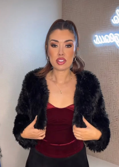 Fall Feelings Cropped Jacket