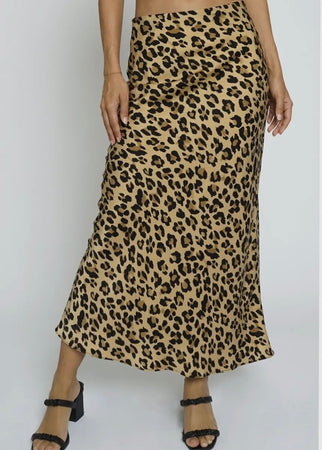 Get Wild Animal Print Skirt