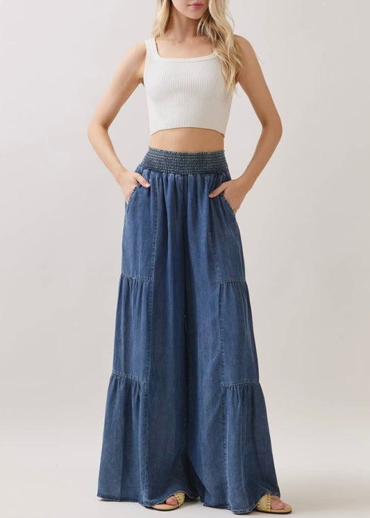 Eluna Tencel Wide Leg Pants