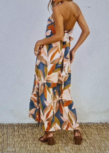 Palm Springs Strapless Maxi Dress