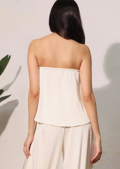 Kimmie Strapless Bubble Top