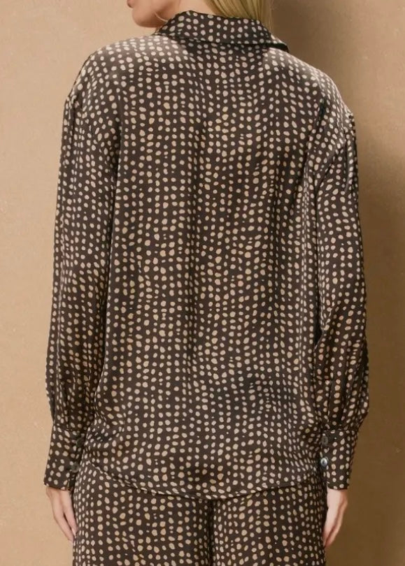 Caidee Button Up Collared Shirt