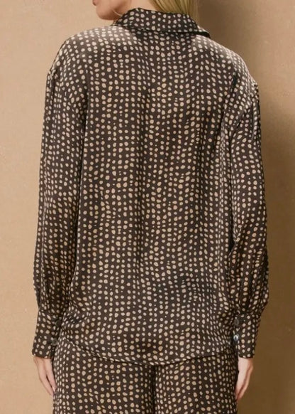 Caidee Button Up Collared Shirt