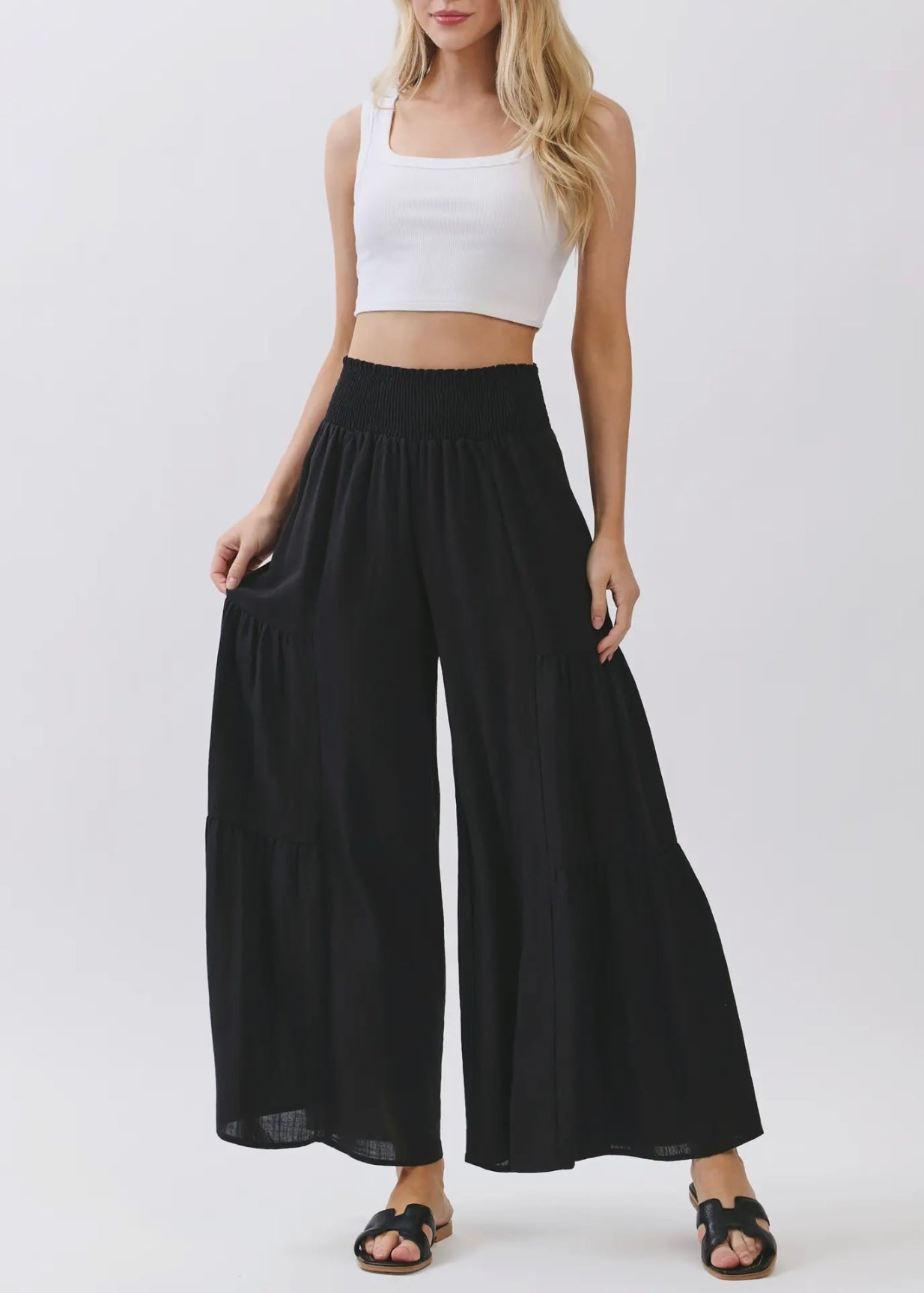 Teagan Wide Leg Flowy Pants