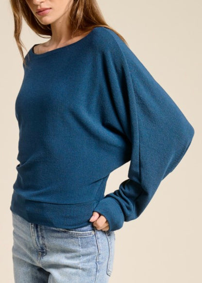 Misha Boatneck Knit Top