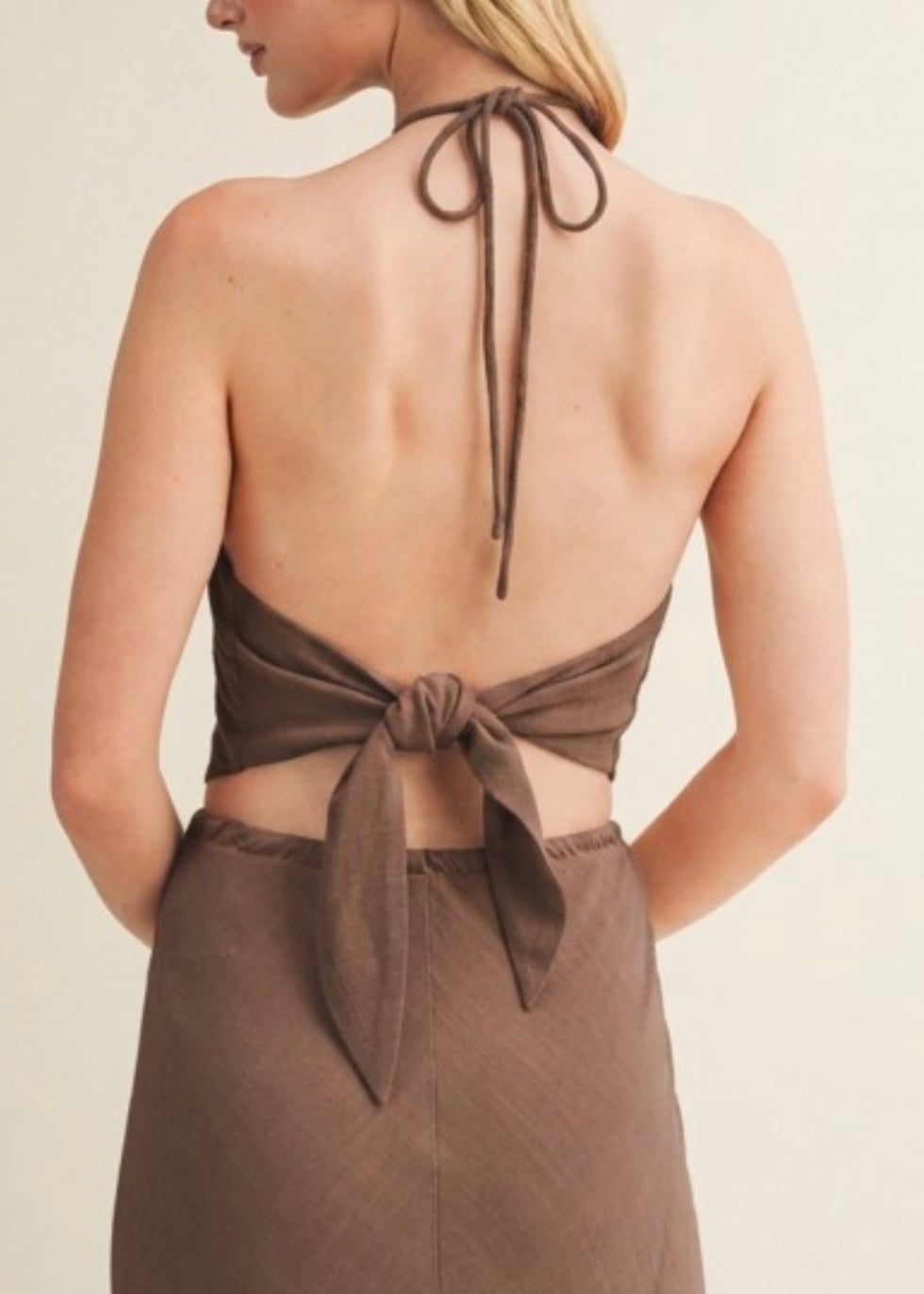 Gigi Halter Scarf Top
