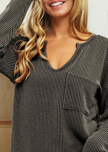 Brylin Ribbed Notch Top