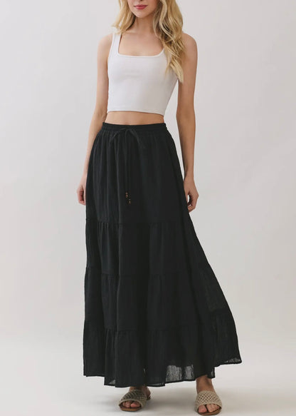 Araceli Tiered Maxi Skirt