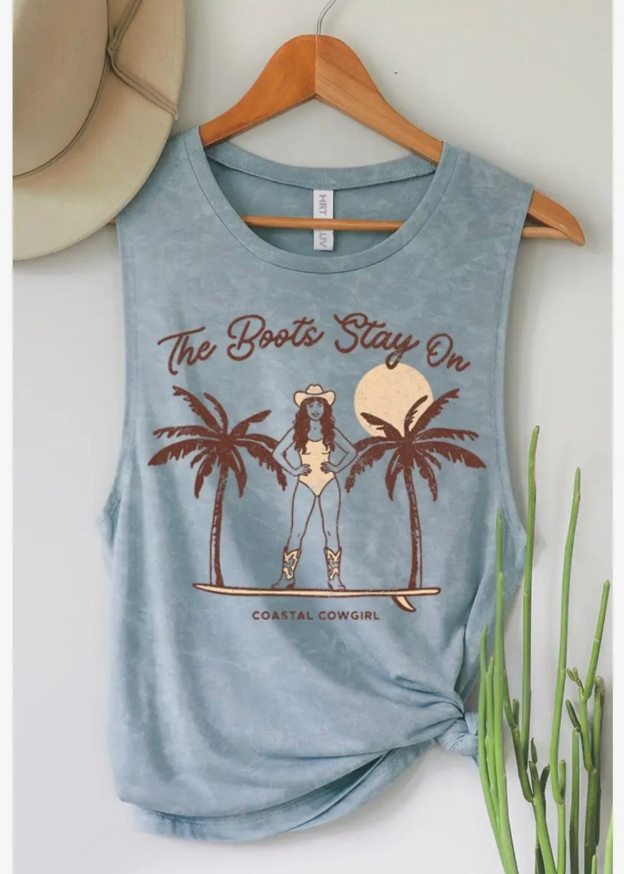 Boots Stay On Graphic