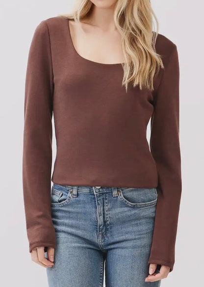 Kristine Double Layer Fitted Top