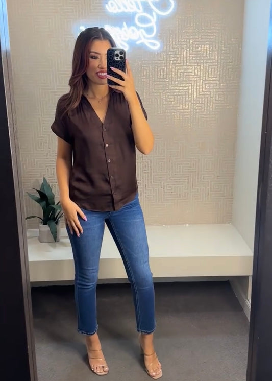 Charlotte Short Sleeve Blouse