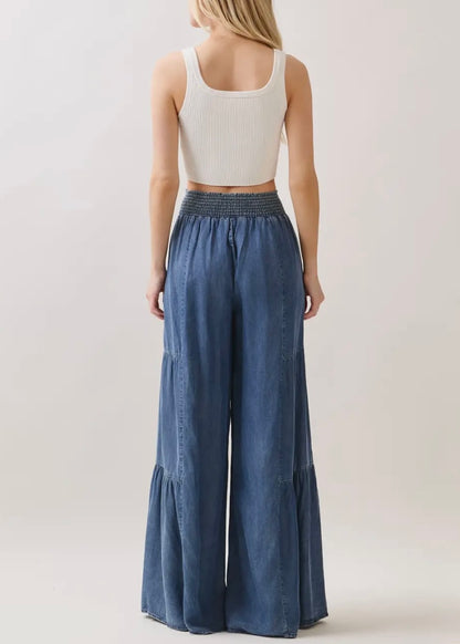 Eluna Tencel Wide Leg Pants