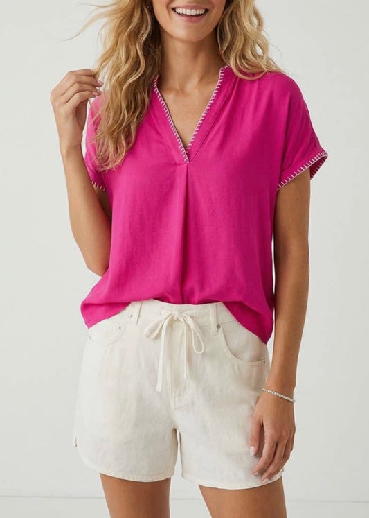 Pheobe Whipstitch Blouse