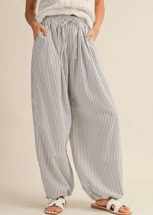Sukie Stripped Wide Pant