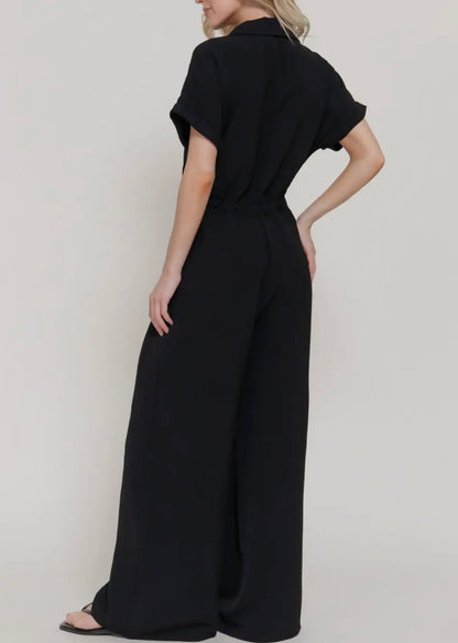 Cassidy Button Up Jumpsuit