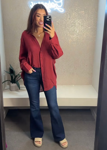 Estelle Button Down Oversized Shirt