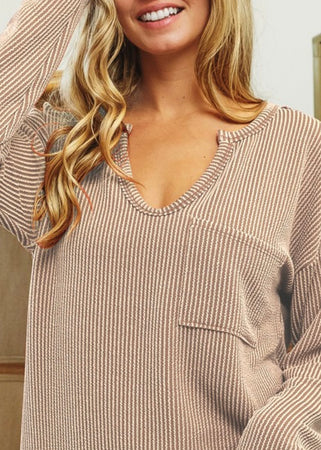 Brylin Ribbed Notch Top