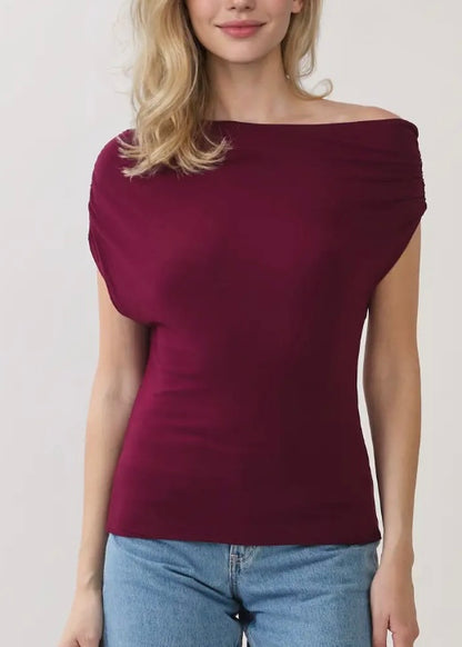 Araceli Off Shoulder Fitted Top