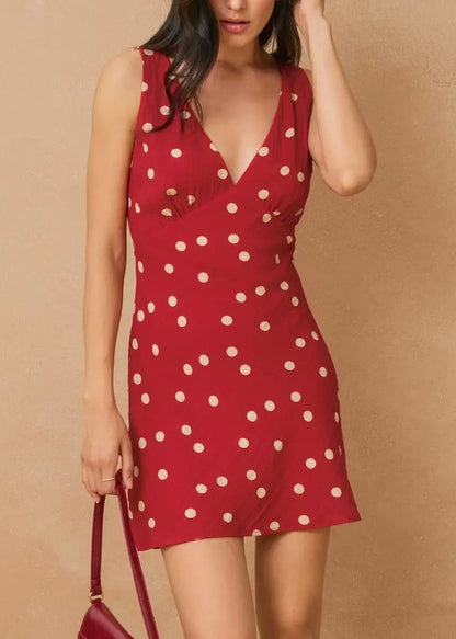 Emelia Polka Dot Mini Dress