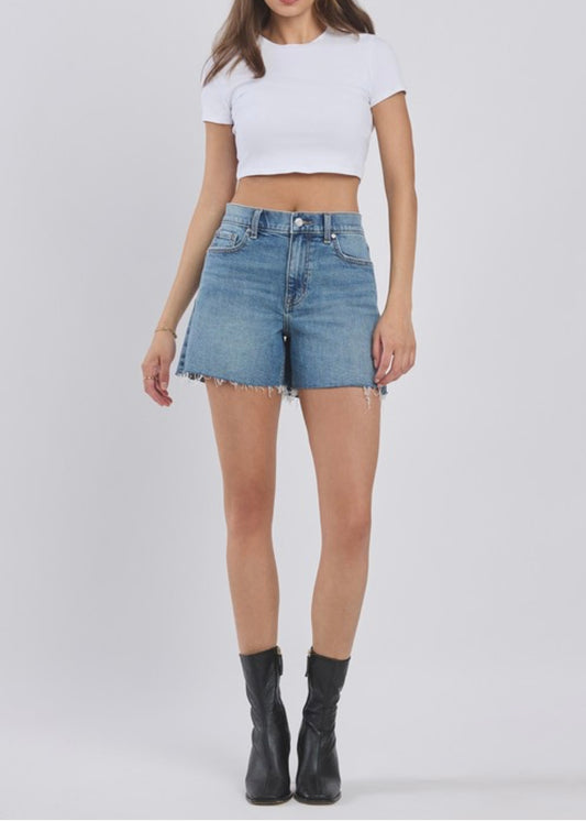 Cora Mid Rise Relax Cut Off Short