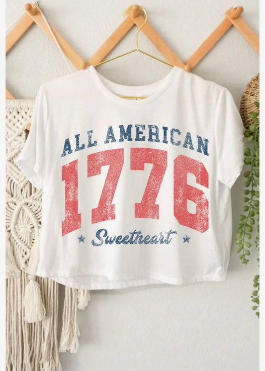 All American Sweetheart Graphic Tee
