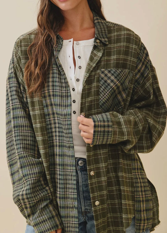 Willa Plaid Flannel Shirt
