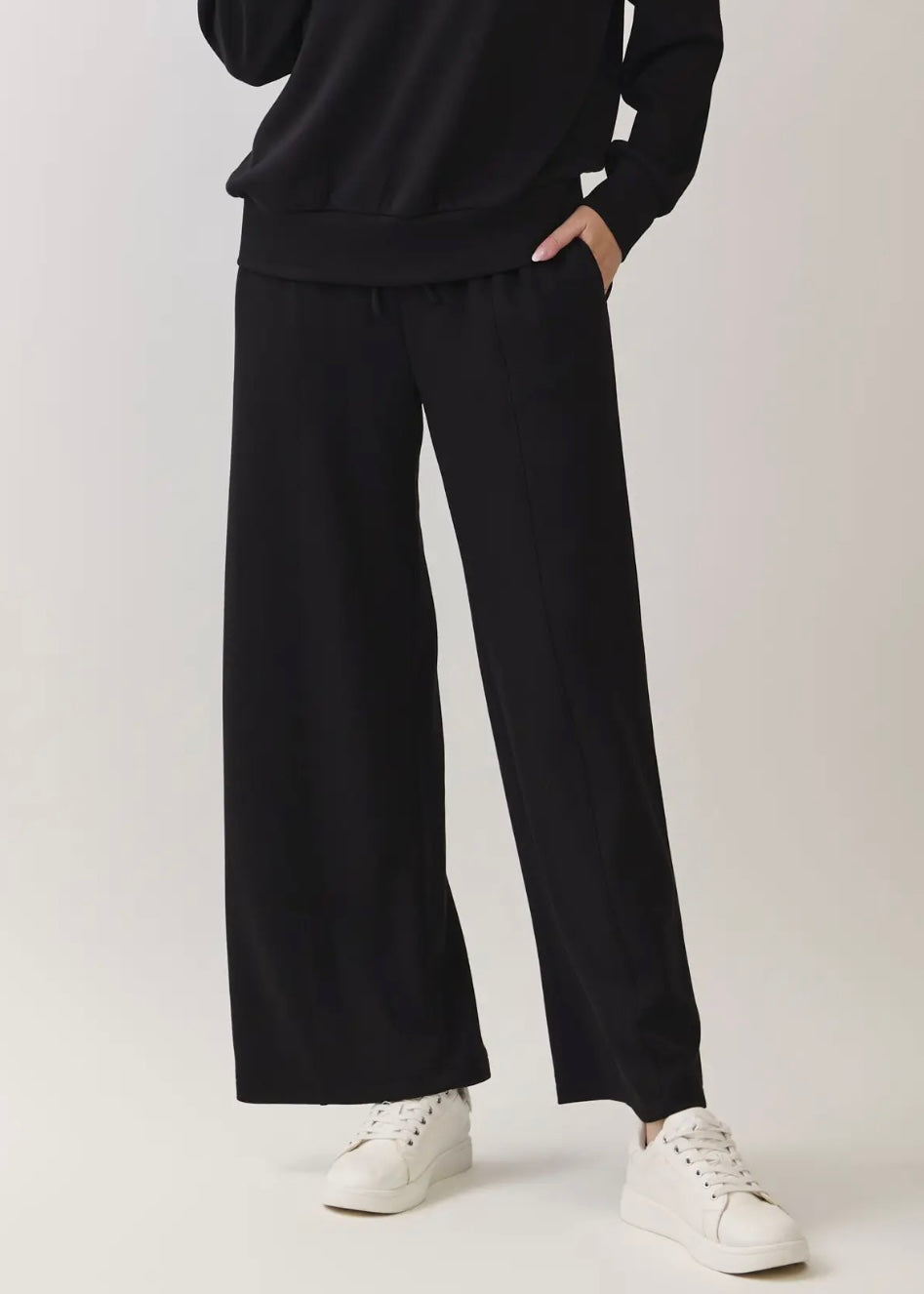 Brielle Jersey Wide Leg Pants