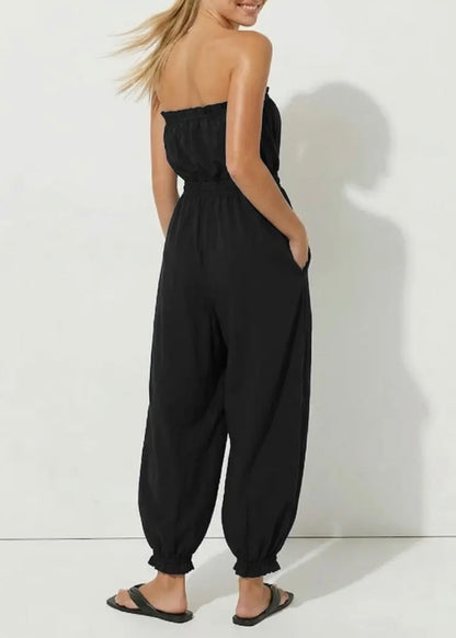 Suzie Strapless Leg Jumpsuit