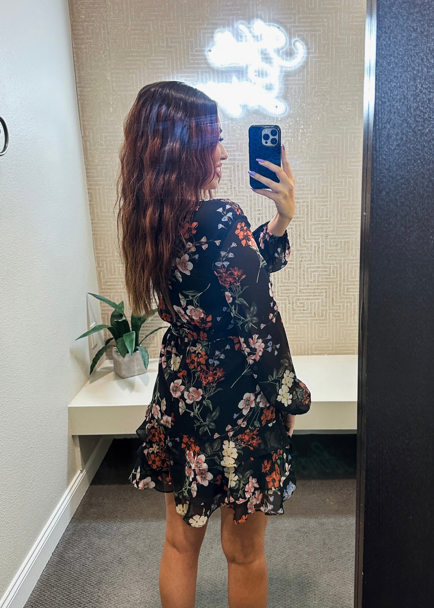 Carmela Mini Wrap Dress