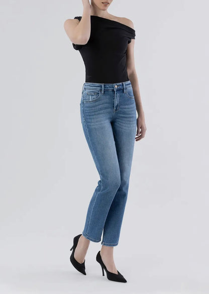 Kailyn High Rise Slim Straight Jeans