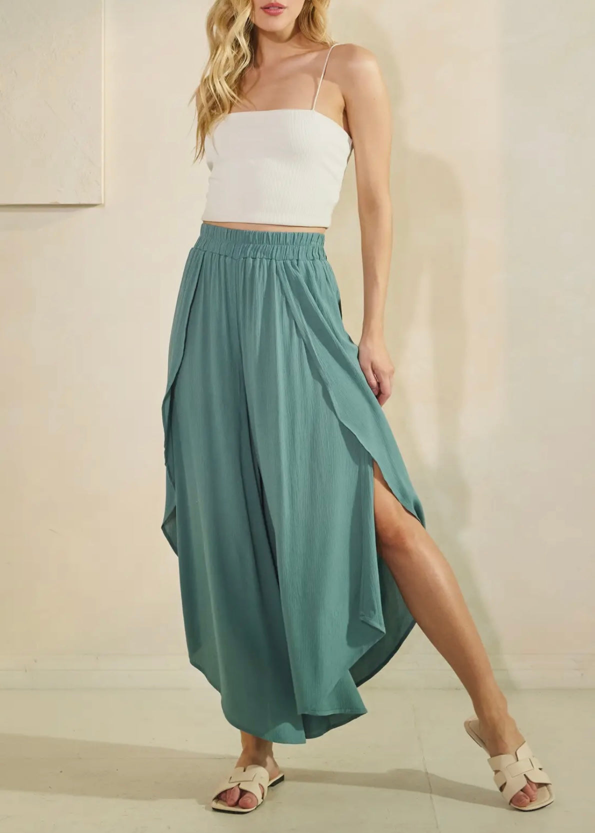 Samarah Front Split Pants
