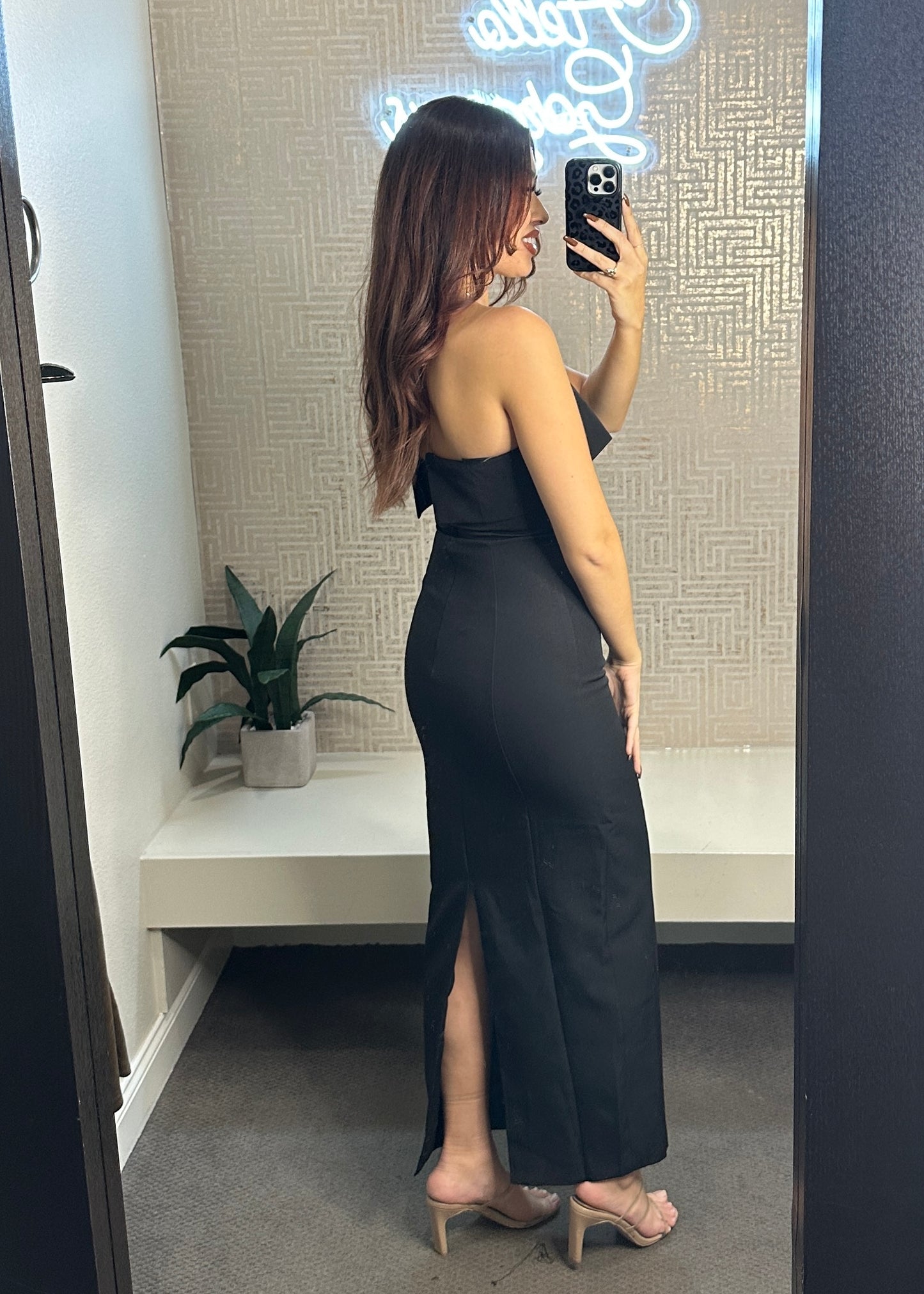 Late Night Cocktail Maxi Dress