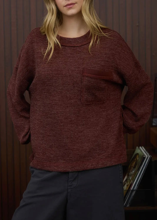 Claudete Long Sleeve Knit Top