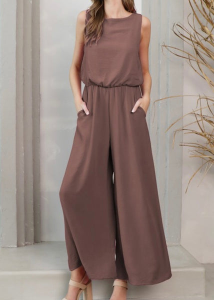 Krissy Crepe Bubble Jumpsuit