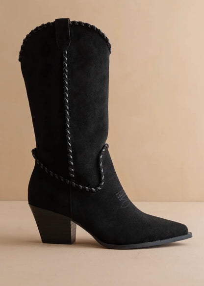 Jovie Whipstitch Western Cowboy Boot