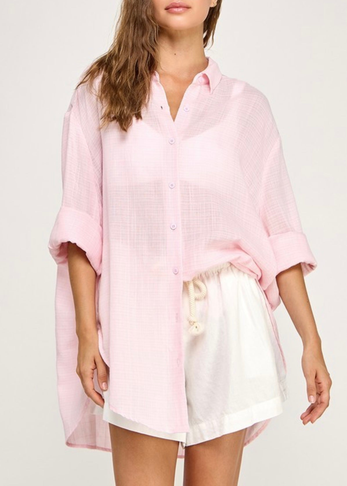 Estelle Button Down Oversized Shirt