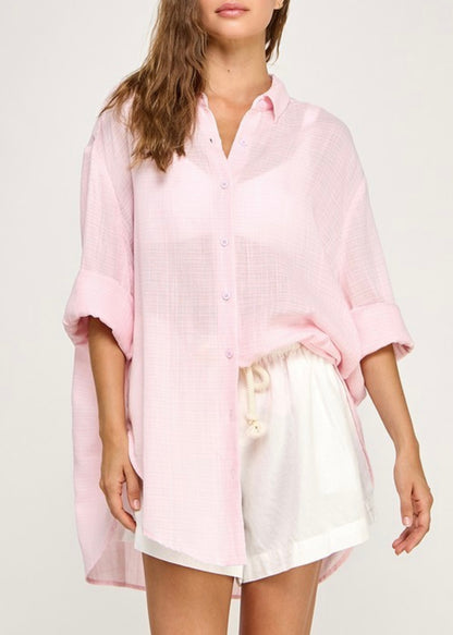 Estelle Button Down Oversized Shirt