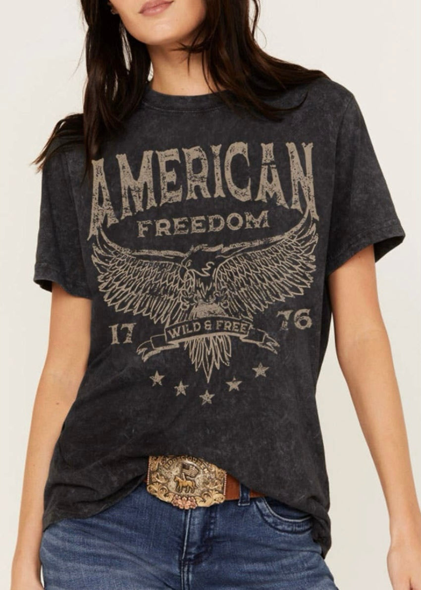 American Freedom Graphic Top