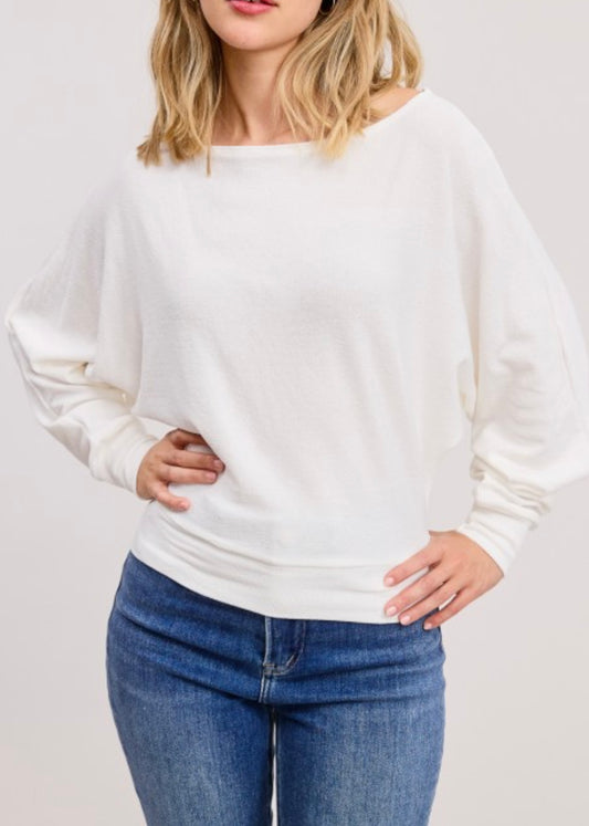 Misha Boatneck Knit Top