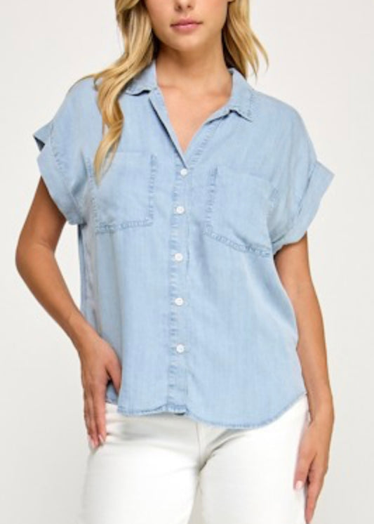 Soft Summer Button Up Shirt