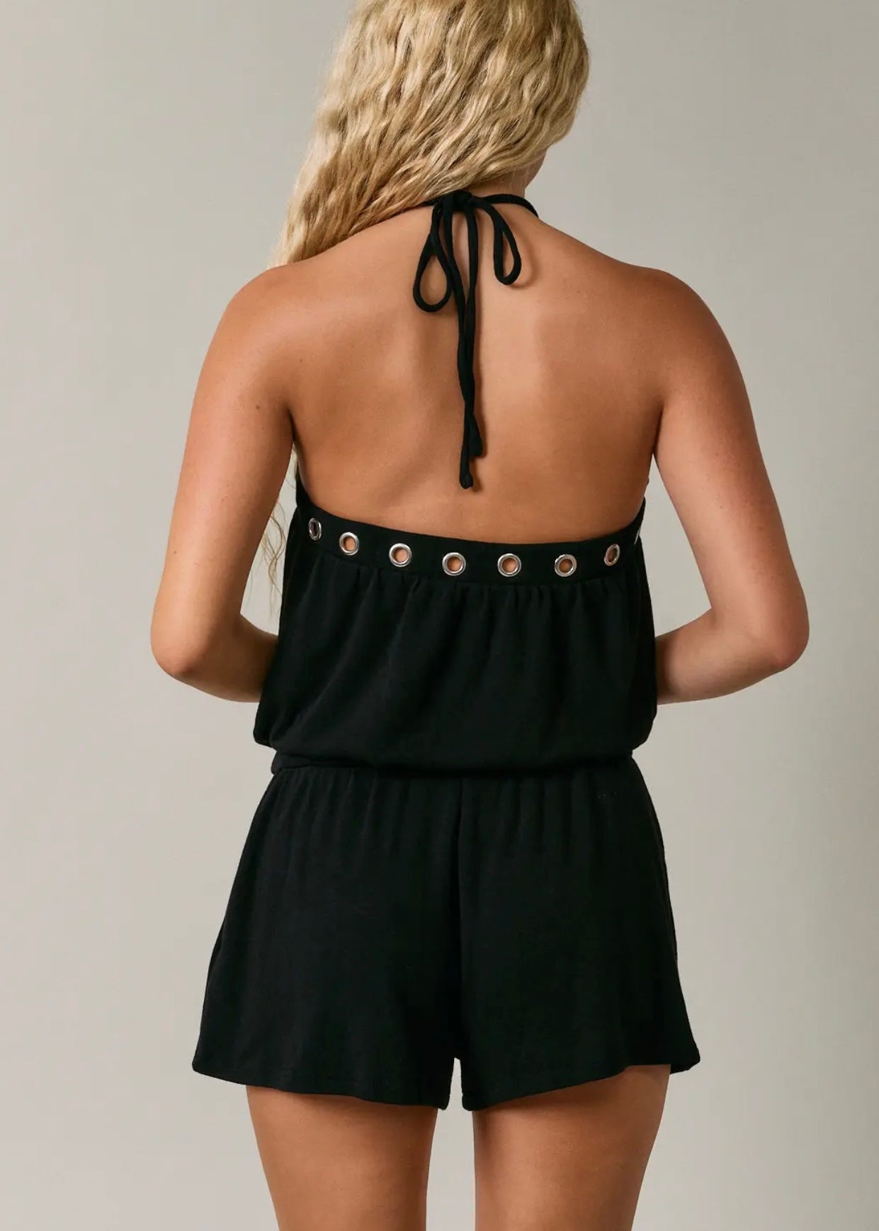 Jaylene Halter Neck Playsuit