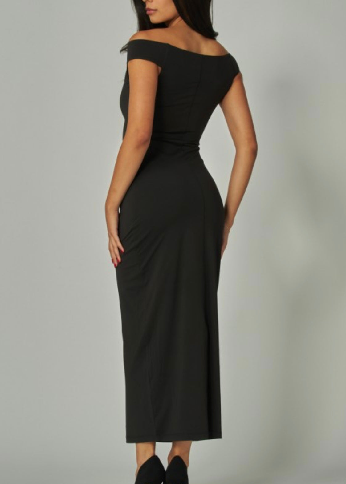 Simone Off The Shoulder Maxi Dress